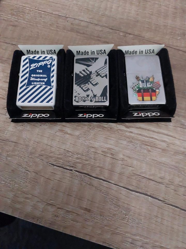 Zippo Neu verschiedene in Borken