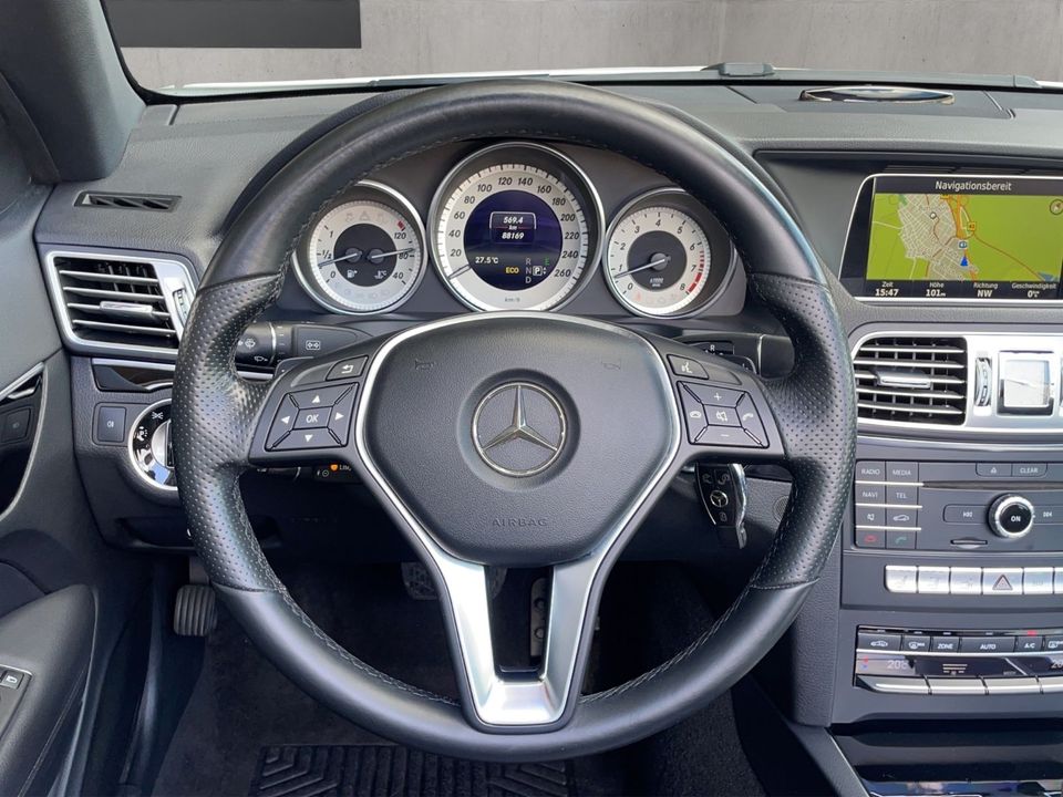 Mercedes-Benz E 200 Cabrio 7G-TRONIC/AIRSCARF/LED/NAVI/LEDER in Büttelborn