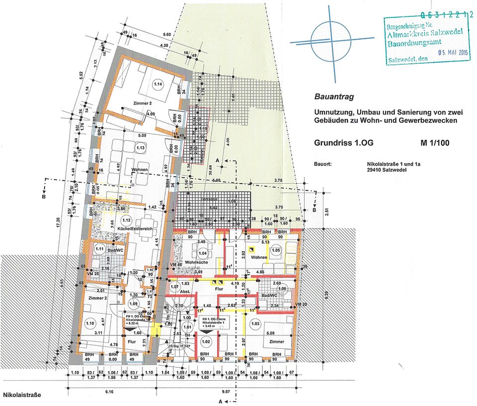 Wohnen und Gewerbe in geschichtsträchtigen Bauten in der Altstadt von Salzwedel in Salzwedel