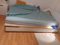 Double bed/Bett (1.40) with storage drawers and mattress. Friedrichshain-Kreuzberg - Kreuzberg Vorschau