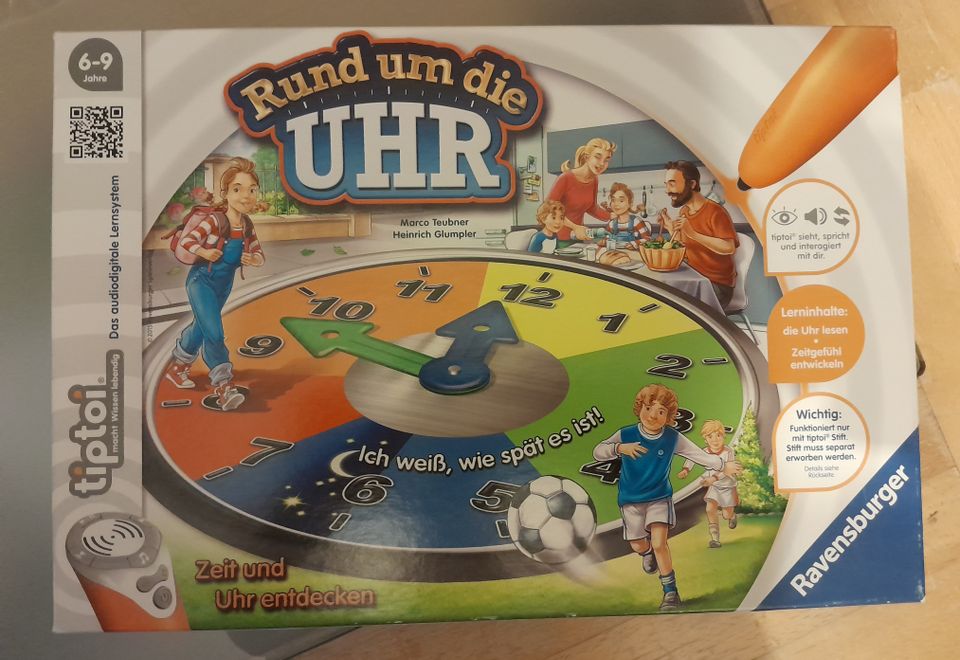 Lernspiel TipToi „Rund um die Uhr" für Kinder in Düsseldorf