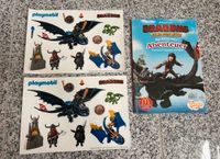 Dragons Auf zu neuen Ufern Buch Happy Meal Playmobil Sticker NEU Nordrhein-Westfalen - Olfen Vorschau