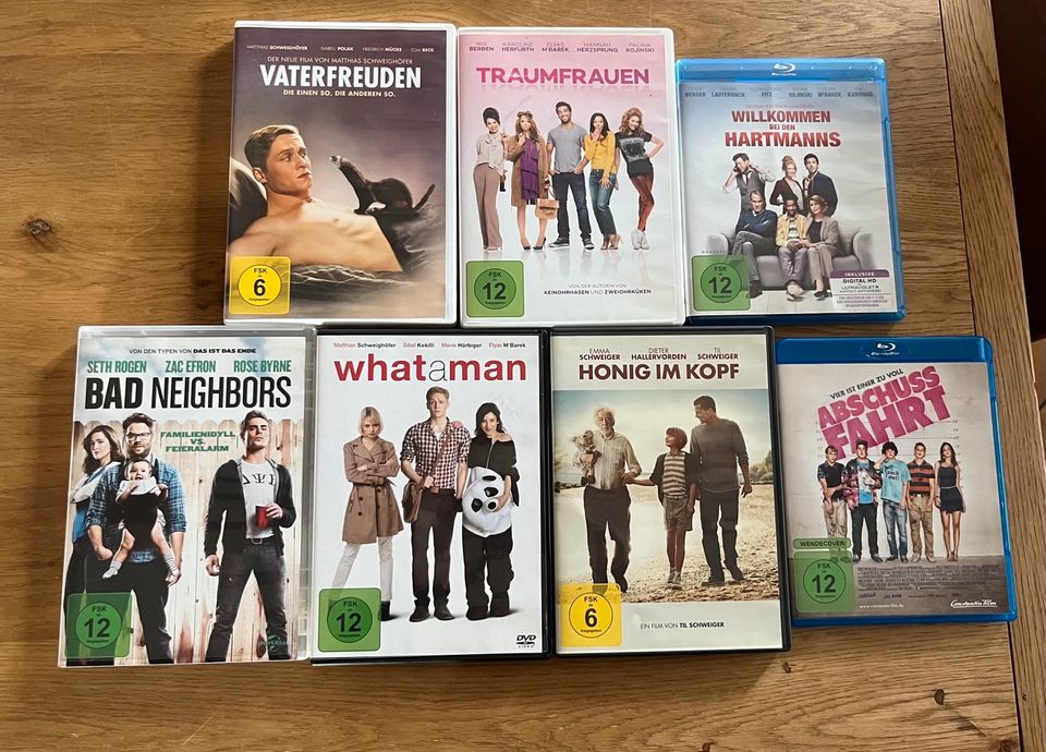 Verschiedene DVDs in Borgentreich