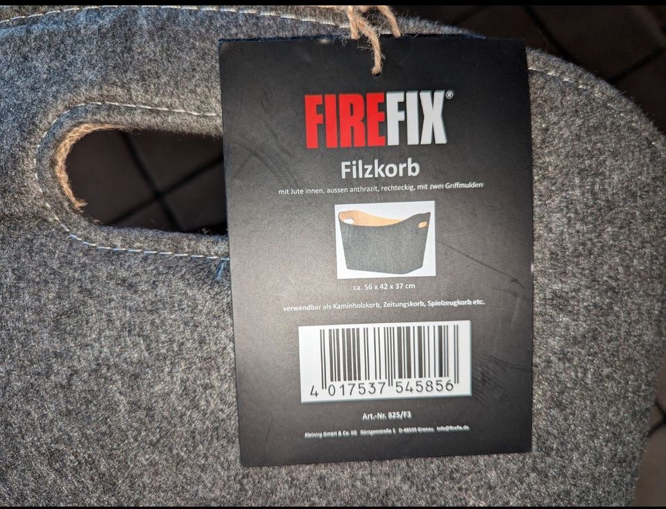 Firefix Filzkorb für Kaminholz in Braunschweig