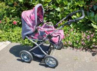 Puppenwagen Pink / Grau - für Puppen bis 40cm Nordrhein-Westfalen - Gütersloh Vorschau