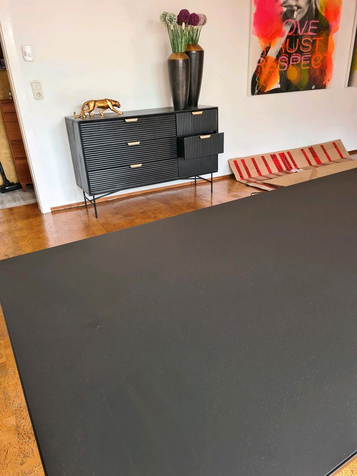 Fenix TISCHPLATTE für Arper Nuur 803 Tisch, 180x90 cm, schwarz in Berlin