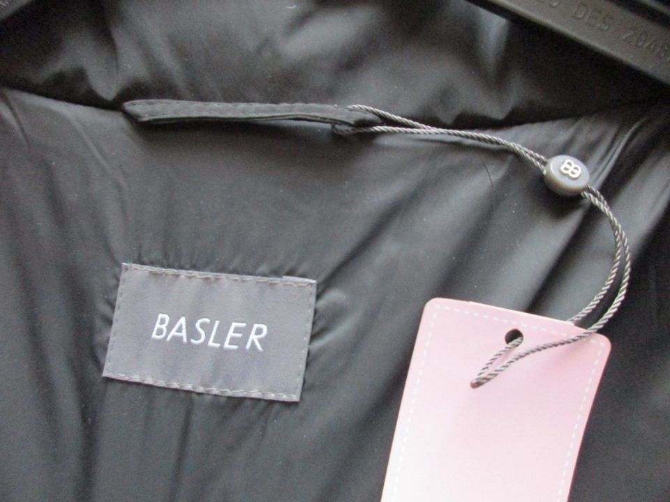 BASLER Steppjacke Gr.50 Damen Reißverschluss schwarz, NEU in Mainz