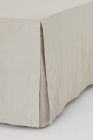 H&M Betthuse Beige Leinenmix 180x200cm Niedersachsen - Wunstorf Vorschau