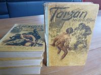 4 Tarzanbücher von 1924 Vintage, Konvolut Bayern - Erlangen Vorschau