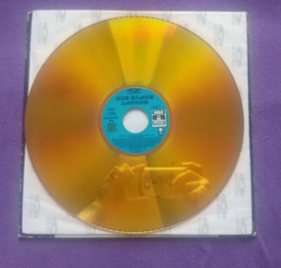 DIE BLAUE LAGUNE Laserdisc/CD Video selten analog retro in Duisburg