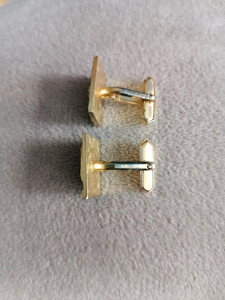 Goldschild 835 Silber Manschettenknöpfe vintage cufflinks  835-er in Wetter (Ruhr)