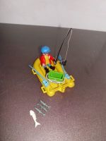 Playmobil Angler - Mann mit Angel und Schlauchboot Niedersachsen - Bad Bentheim Vorschau