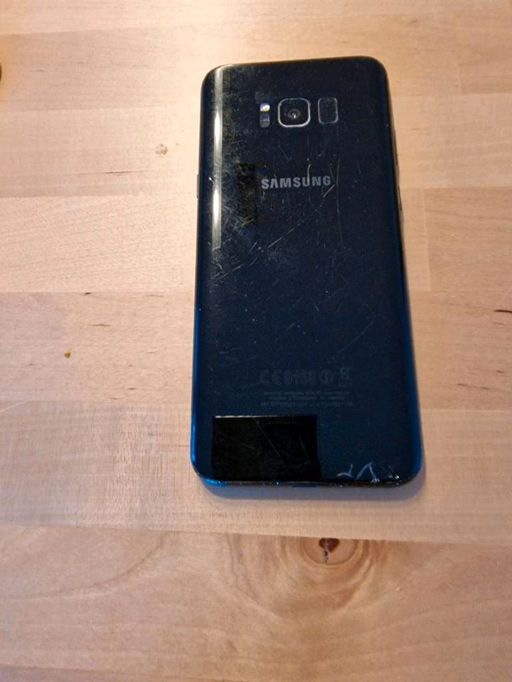 Samsung S8 plus Black mit Gebrauchsspuren in Langenfeld