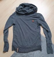 Naketano dünner Sweater großer Kragen M grau 36 38 Brandenburg - Schildow Vorschau