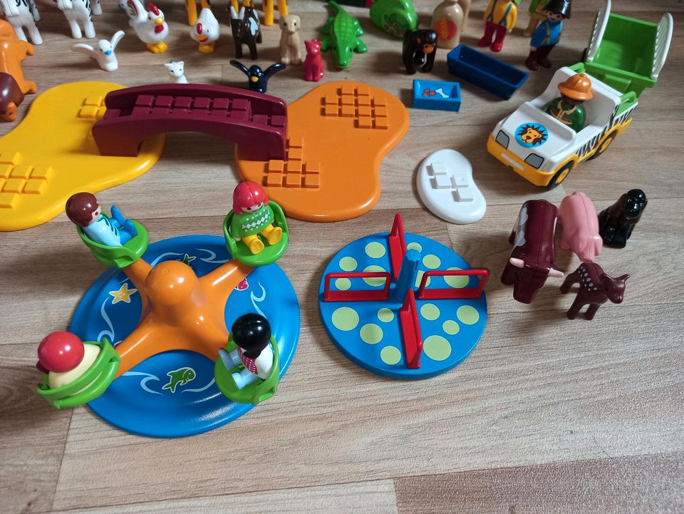 ⚡riesiges Playmobil 123 Set Arche Zoo Spielplatz Safari in Herzogenaurach