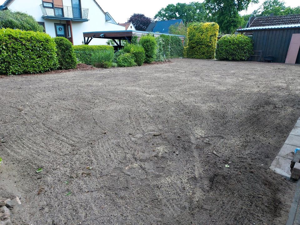 Umkehrfräsen Blühwiesen Rollrasen Rasenneuanlage  Fräsen in Osterholz-Scharmbeck