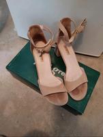 Paul Green Sandalen/ Pumps in beige Größe 39 Baden-Württemberg - Kirchheim unter Teck Vorschau