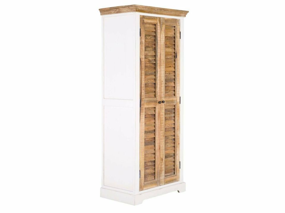 Kleiderschrank Flurschrank Tanzania / Nizza Holz Mango lackiert NEU in Ronneburg