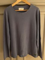 Pullover  L  Tom Tailor  blau grau  Baumwolle  Feinstrick Altona - Hamburg Blankenese Vorschau