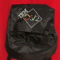 Sammlerstück, 80er Jahre Retro Vintage IBM OS/2 Rucksack Backpack Hessen - Neu-Isenburg Vorschau