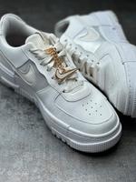 Nike Air Force 1 Pixel Summit White Gold Chain 40 Saarland - Namborn Vorschau