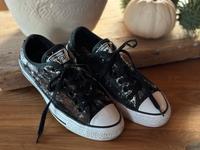 Converse Chucks Pailletten schwarz Gr. 37 Hessen - Neukirchen Vorschau