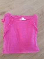 Springfield: Damen Langarmshirt pink mit Volants, Gr. S Rheinland-Pfalz - Kasbach-Ohlenberg Vorschau