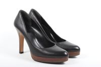 Gucci Plateau Pumps aus schwarzem Leder Nordrhein-Westfalen - Dahlem Vorschau