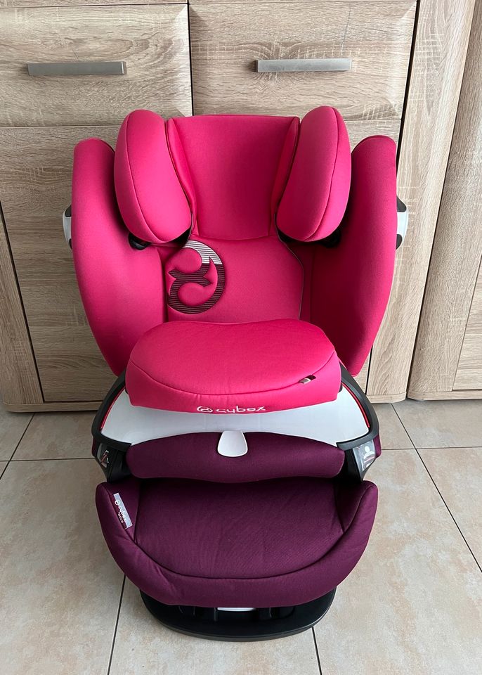 Cybex Gold Pallas M-fix in Mystic Pink mit Isofix in Maintal