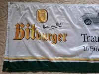 Bitburger Werbebanner + Modellautos Sachsen - Rabenau Vorschau