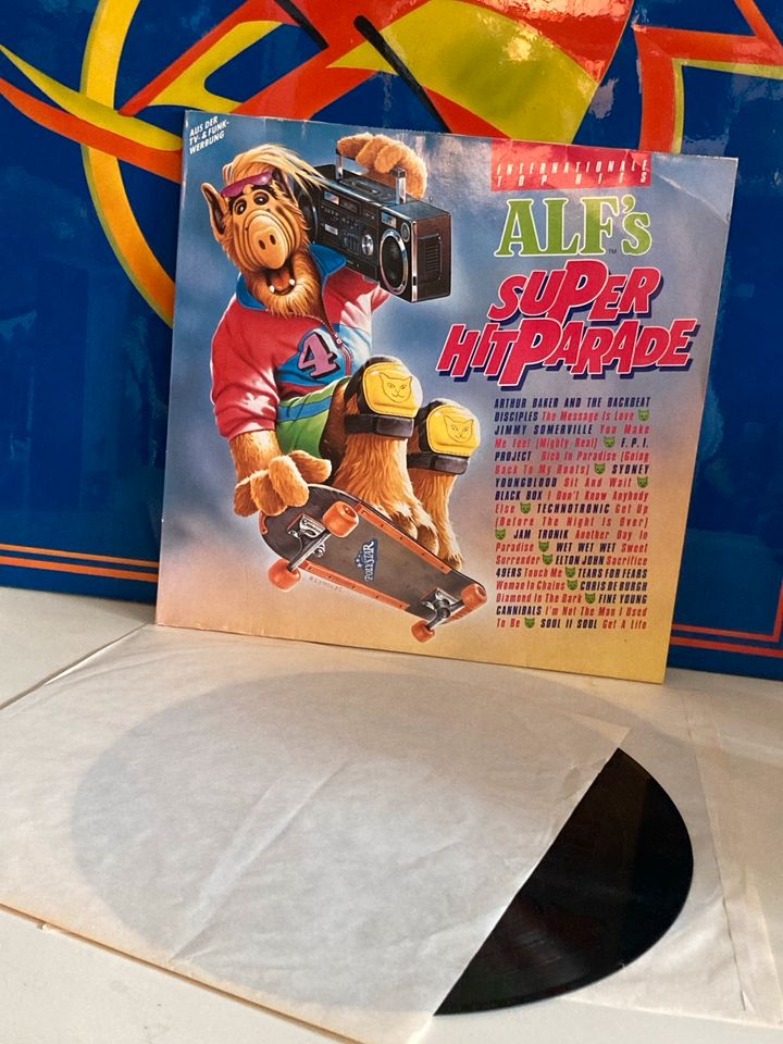 Alf Konvolut - VHS Der Film, Vinyl Super Hitparade, Klammerfigur in Dinslaken
