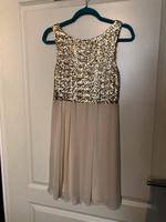 Cocktailkleid - Jakes - Gr.34 - gold/beige Leipzig - Leipzig, Südvorstadt Vorschau