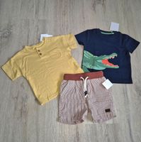 Set T-Shirt Shorts Gr.80 Neu Topomini Nordrhein-Westfalen - Detmold Vorschau