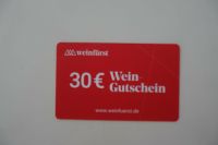 Einkaufsgutschein für WEIN - Wert 30 €  - für 12 € abzugeben Bayern - Röthenbach Vorschau