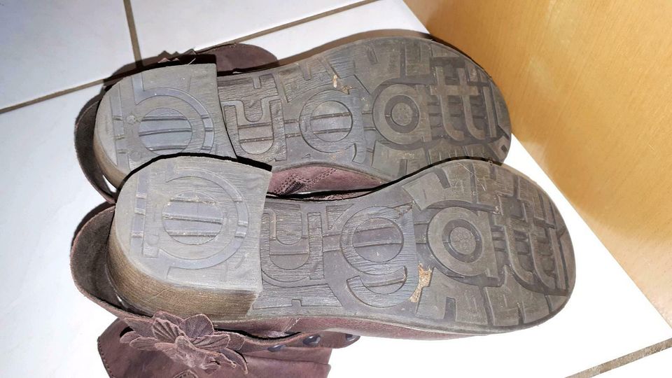 Stiefelette von Bugatti gefüttert im Vintage Look Gr.39 in Namborn