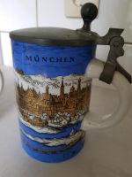 Bierkrug mit Zinndeckel München Nordrhein-Westfalen - Voerde (Niederrhein) Vorschau