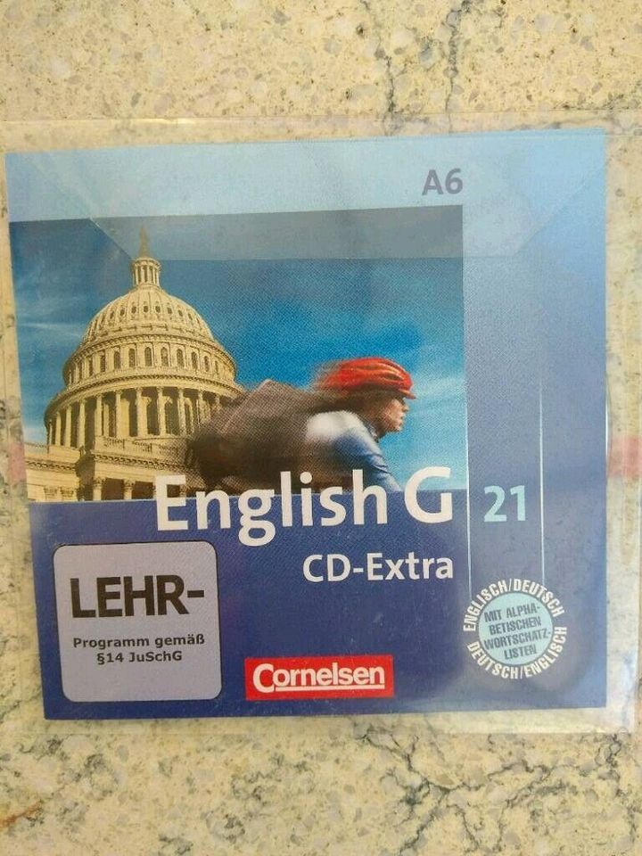 Workbook CD A6 English G 21 Cornelsen in Dresden