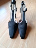 Slingback-Pumps Abschlussball  PRADA Satin mit Lederausstattung Bayern - Würzburg Vorschau