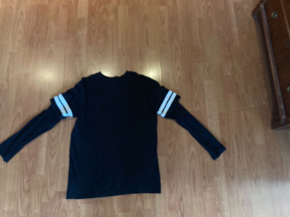 H&M Langarmshirt Schwarz mit New York Druck in Dissen am Teutoburger Wald