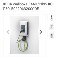 Wallbox KEBA Connect DE440 11kw wie NEU!!! Baden-Württemberg - Wolfschlugen Vorschau