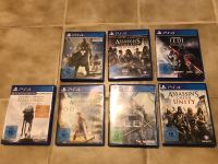 PS4 Spiele Star Wars / Assassins Creed usw. Hessen - Grebenhain Vorschau