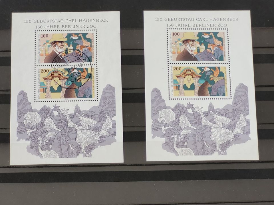 Briefmarken Deutsche Bundespost - Blöcke und Sondermarken in Westerkappeln