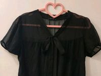 Orsay Shirt schwarz / transparent mit Schleife Niedersachsen - Bardowick Vorschau