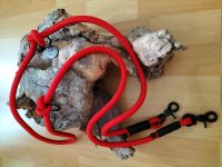 Mogli's Manufaktur Führleine Hund 3-fach verstellbar Rot NEU Dresden - Cotta Vorschau