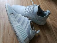 Adidas nmd R1 weiß Gr. 44, 5 Dresden - Briesnitz Vorschau