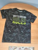 Schickes Baumwollshirt "Boys Break Rules" in Größe 158/164 Bayern - Brennberg Vorschau