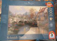 Schmidt Puzzle 1000 Teile - Bei der alten Brücke Rheinland-Pfalz - Steinfeld Vorschau