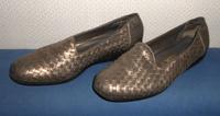 Lederschuhe Slipper, Gr. 7 1/2 G,  FLAIR, geflochtenes Leder Nordrhein-Westfalen - Solingen Vorschau