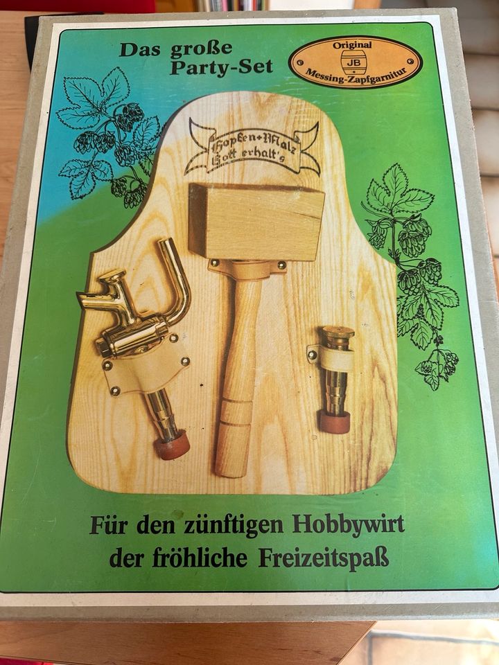 Zapfhahn-Zapfgarnitur für Hobbybrauer oder Vatertag in Donaustauf