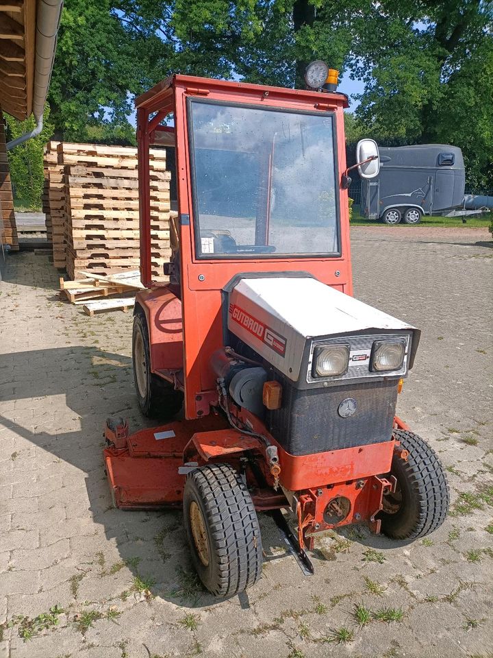 Gutbrod 2600 D Kommunal Klein Traktor Mäher Diesel Kabine in Großenkneten